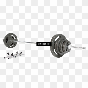 Barbell Equipments Gym Sports - Barbell, HD Png Download - barbell png