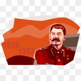 Vector Illustration Of Joseph Stalin, Russian Dictator - Joseph Stalin Illustration, HD Png Download - stalin png