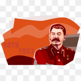 Vector Illustration Of Joseph Stalin, Russian Dictator - Joseph Stalin Illustration, HD Png Download - stalin png