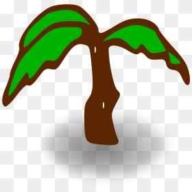 Palm Tree Clip Art, HD Png Download - palm leaves png