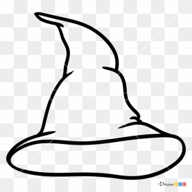 How To Draw Hat Clipart , Png Download - Draw A Wizard Hat, Transparent Png - wizard hat png
