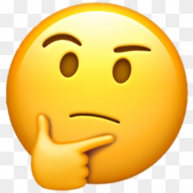 Think - Whatsapp Emoji Think, HD Png Download - whatsapp symbol png