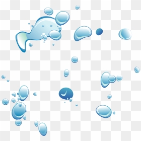 Water Droplets Vector Png Download - Water Drops Effects Png, Transparent Png - water droplets png