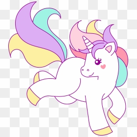 Cute Unicorn Clipart Transparent Background, HD Png Download - unicornio png