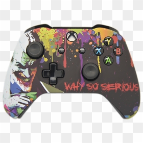 Joker V2 Xbox One S Controller - Joker Xbox One Controller, HD Png Download - video game png
