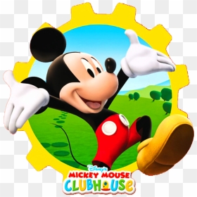 Mickey Mouse Clubhouse Birthday Clipart - Mickey Mouse Clubhouse Clipart, HD Png Download - mickey head png