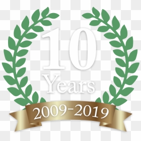 Greenwing Solutions Celebrates 10 Years In Business - Celebrating 10 Years In Business 2019, HD Png Download - laurel png