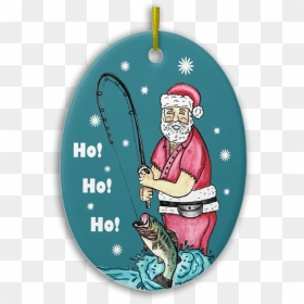 Transparent Bass Fish Png - Christmas Card For Fishermen, Png Download - fishing png