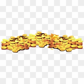 Gold Coin Pile Background Image - Gold Coins Clipart Png, Transparent Png - pile of money png
