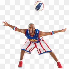 Harlem Globetrotters - Basketball Players Without Ball Png, Transparent Png - basketball player png