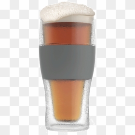 Freeze Cooling Pint Glass - Glass That Keeps Beer Cold, HD Png Download - cooling glass png