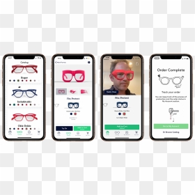 Fitz Protect Download App Phone Image - Glasses, HD Png Download - phone frame png