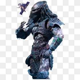 Predator The Hunter Action Figure Movie Maniacs Series - Predator Png, Transparent Png - predator png