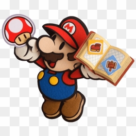 Free Png Download Paper Mario Sticker Star Mario Png - Paper Mario Sticker Star Mario, Transparent Png - paper mario png