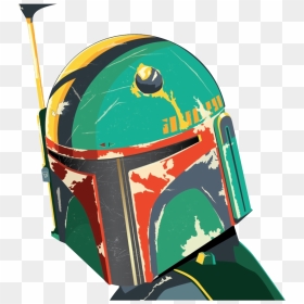Star Wars Boba Fett Png Image - Boba Fett Helmet Transparent, Png Download - boba fett png
