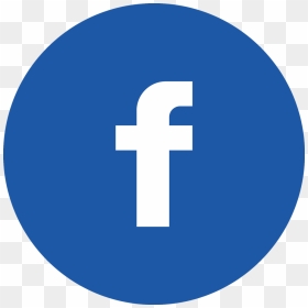 Fb Icon Circle Ltblue - Facebook Icon Png Blue, Transparent Png - facebook.png