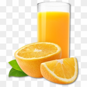 Transparent Orange Slice Clipart - Orange Juice Glass Png, Png Download - juice glass png