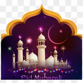 Eid Prayer Png Vectors Download - Eid Mubarak Background Hd, Transparent Png - prayer png