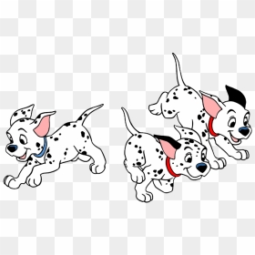 101 Dalmatians Puppies Clip Art - 101 Dalmatians Puppies Clipart, HD Png Download - pitbull png