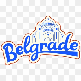 Belgrade T-shirt Design Png Graphic Cave - Graphic Design, Transparent Png - graphics design png