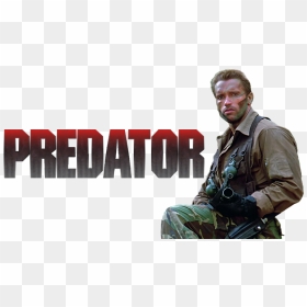Arnold Schwarzenegger Predator Png Image - Predator Movie Logo Png, Transparent Png - predator png