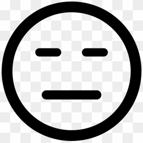 Emoticon Square Face With Closed Eyes And Mouth Of - Windows 8 Back Icon, HD Png Download - straight line png