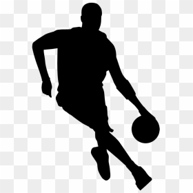 Basketball Silhouette Images Png For Kids - Basketball Player Silhouette Shoot Png, Transparent Png - basketball player png