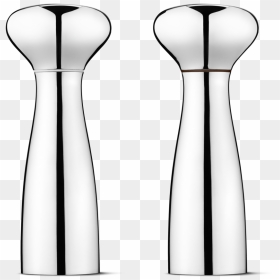 Alfredo Salt And Pepper, Stainless Steel - Georg Jensen Salt And Pepper Shakers, HD Png Download - salt shaker png