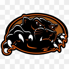 Panther Logo Png - Palmyra Panthers Logo, Transparent Png - black panther logo png