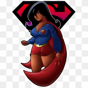 Black Supergirl Png, Transparent Png - supergirl png