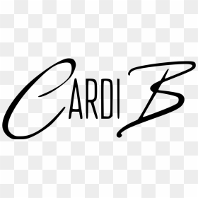 Cardi B Logo, HD Png Download - cardi b png