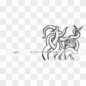 The Princess And The Kraken - Cartoon, HD Png Download - tentacle png