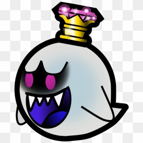 Paper Mario Mario Bros - Paper Mario King Boo, HD Png Download - paper mario png