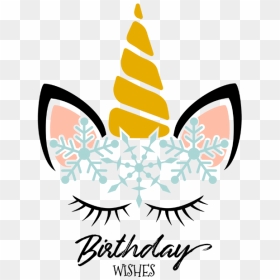 Unicorn Birthday Wishes - Birthday Clipart Svg Free, HD Png Download - birthday wishes png