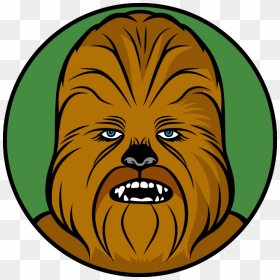 Transparent Chewbacca Png - Chewbacca Star Wars Cartoon, Png Download - chewbacca png