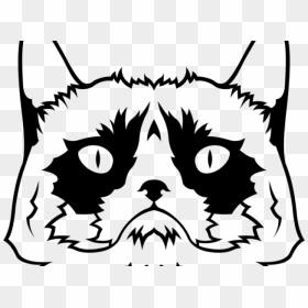 Grumpy Cat Clipart Png , Png Download - Grumpy Cat Svg, Transparent Png - grumpy cat png