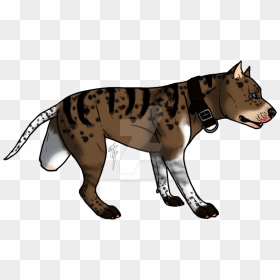 Pitbull Auction By Adoptablesofallkinds - Spotted Hyena, HD Png Download - pitbull png