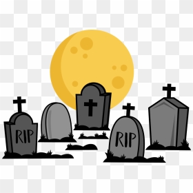 Cemetery Clipart - Cemetery Grave Clip Art, HD Png Download - grave png