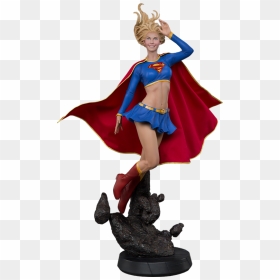 Dc Comics Premium Format Figure Supergirl 60 Cm , Png - Supergirl Statue, Transparent Png - supergirl png