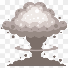 Explosion Mushroom Cloud Clipart - Illustration, HD Png Download - mushroom cloud png