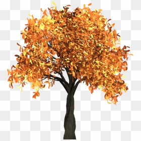Autumn Tree Png Transparent Image - Fall Tree With Transparent Background, Png Download - maple leaf png