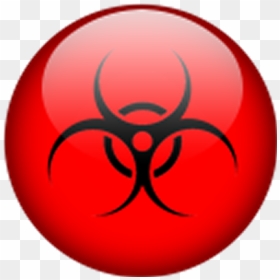 Biohazard Symbol Transparent Background , Png Download - Hazard Icon, Png Download - biohazard symbol png
