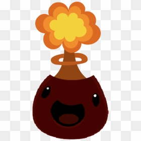 Volcano Slime With A Mushroom Cloud - Volcanic Steam Clipart Png, Transparent Png - mushroom cloud png