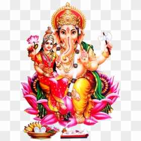 Transparent Ganesha Lakshmi Krishna Religion Mythology - Religion, HD Png Download - lakshmi png