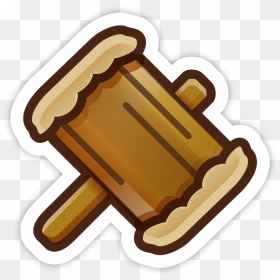 Paper Mario Hammer Sticker, HD Png Download - paper mario png
