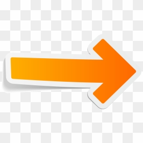 Arrow Orange Right Clip Arts - Transparent Arrow Mark Png, Png Download - arrow .png