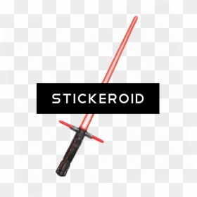 Kylo Ren Red Lightsaber - Kylo Ren, HD Png Download - red lightsaber png