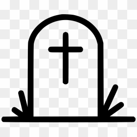 Grave Clipart Transparent - Grave Icon Png, Png Download - grave png