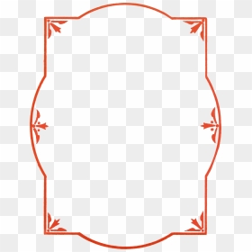 Red Vintage Frame Png Clipart , Png Download - Red Borders Clip Art, Transparent Png - red rectangle png