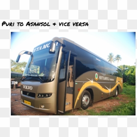 Asansol To Burdwan Volvo Bus, HD Png Download - volvo bus png